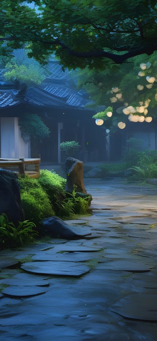 宁静夜空