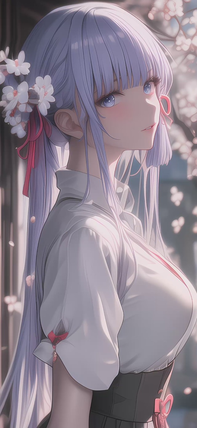 卡通二次元动漫女孩