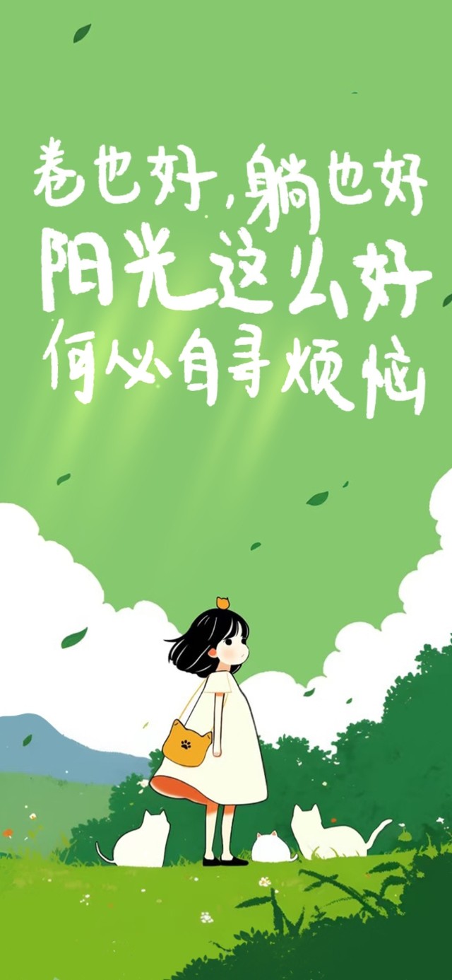 阳光正好 烦恼自去