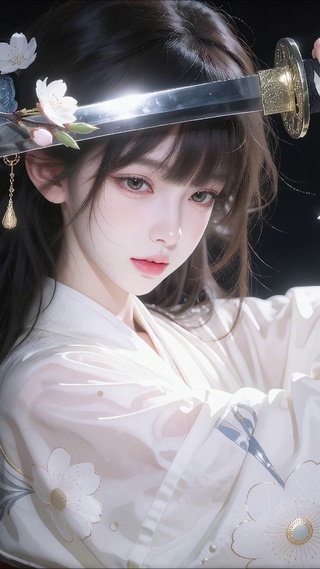 持剑少女