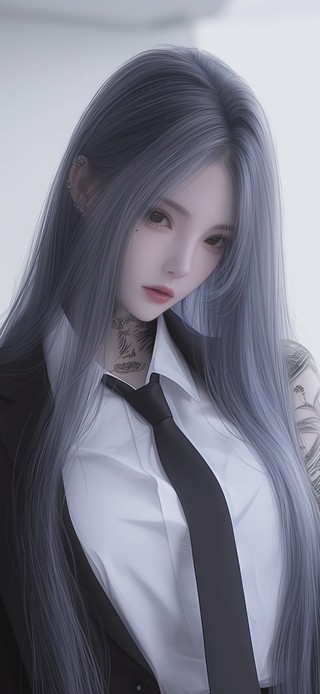 办公室制服美女 