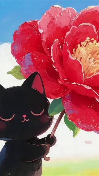 送你一朵小红花
