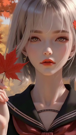 秋日枫语