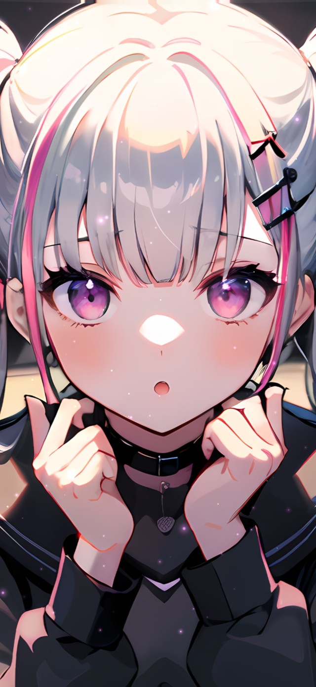 可爱马尾电竞女孩