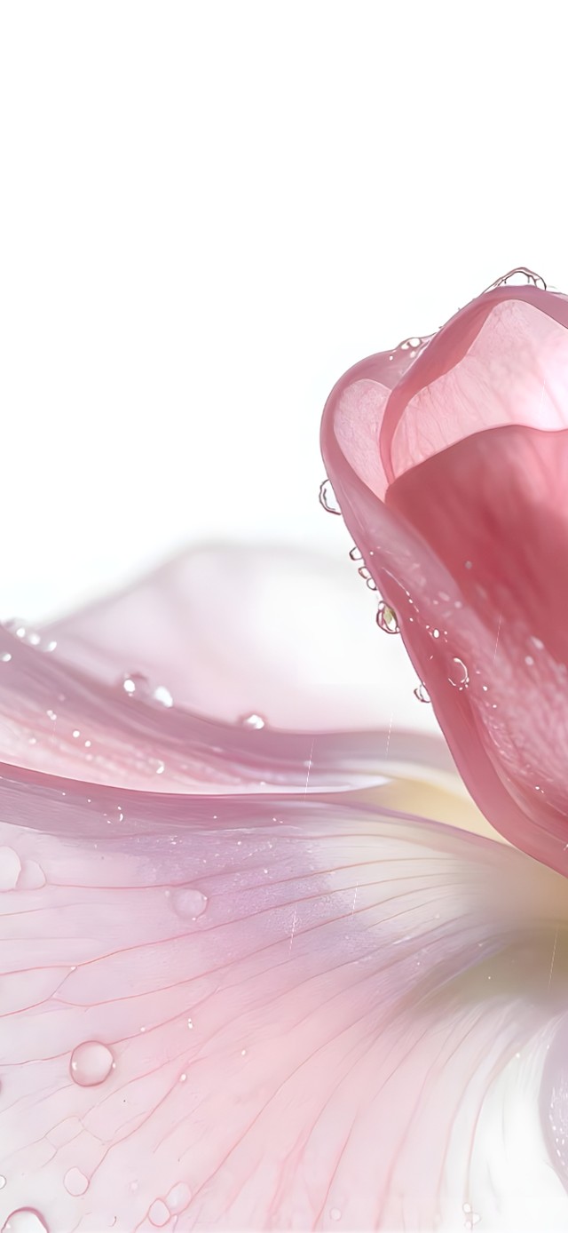 清爽疗愈 露珠 香豌豆花