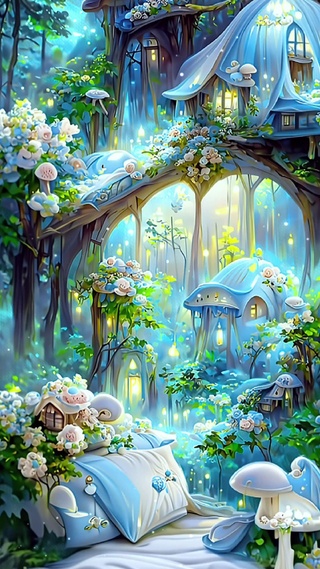 蓝色小屋