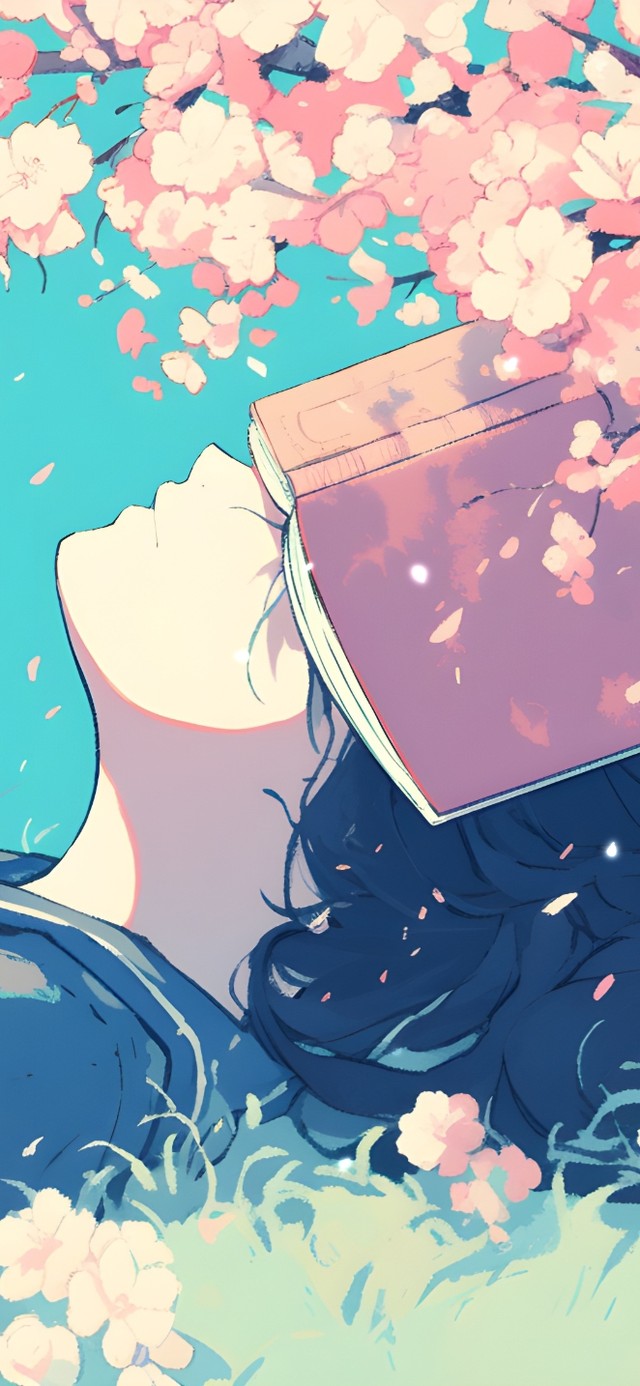 花下少女