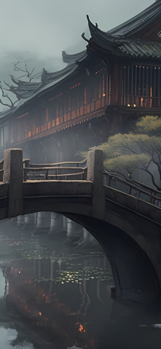 古色唯美江南山水