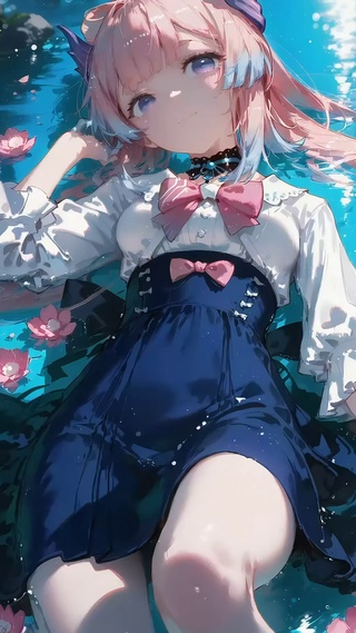 水中美少女