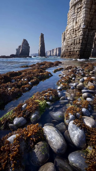 岩岸潮声
