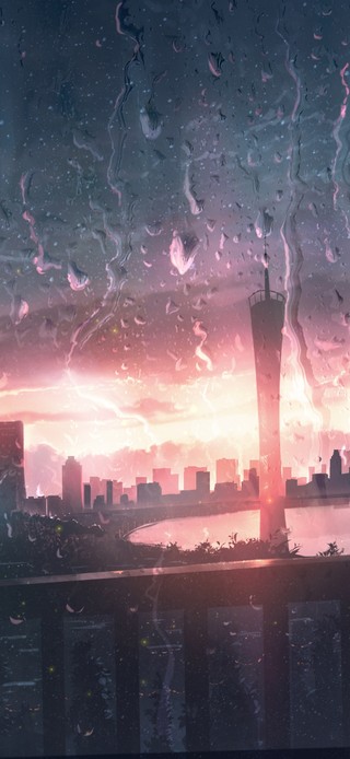 唯美治愈夕阳黄昏