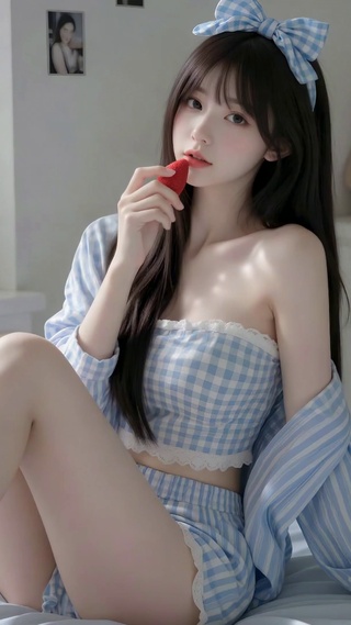 清新居家甜美女神