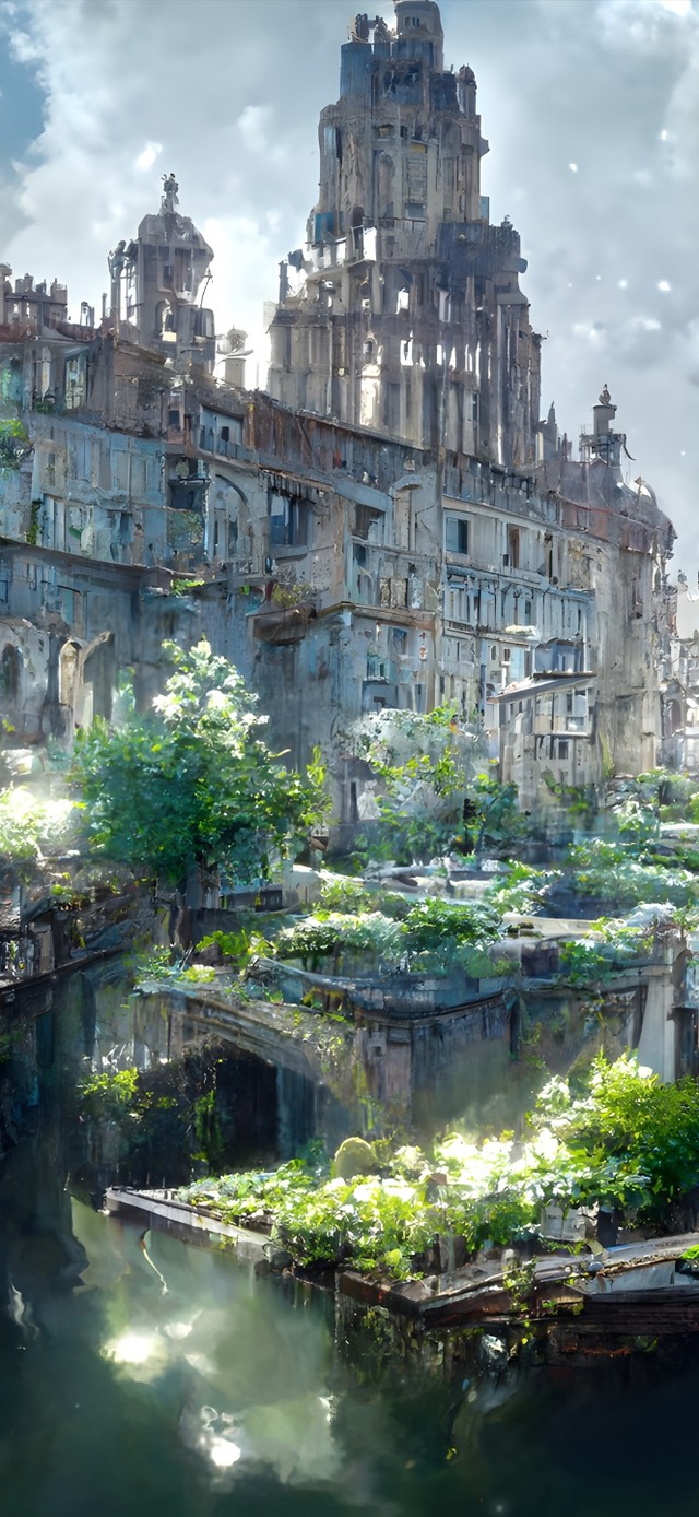 唯美治愈梦幻之城