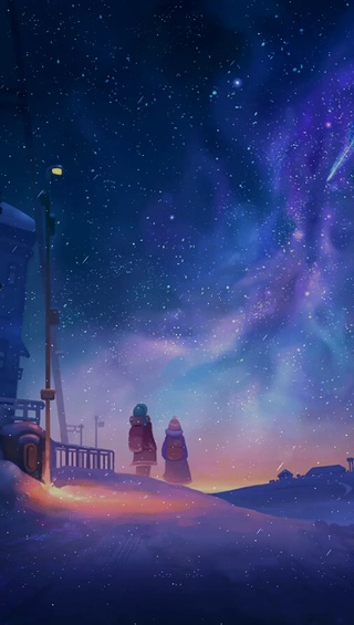 陪她看流星