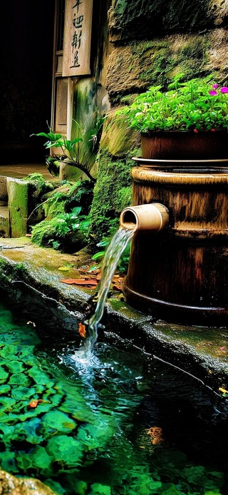 幽潺古院福泽池