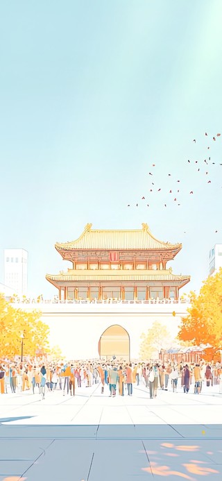 金秋十月里的北京