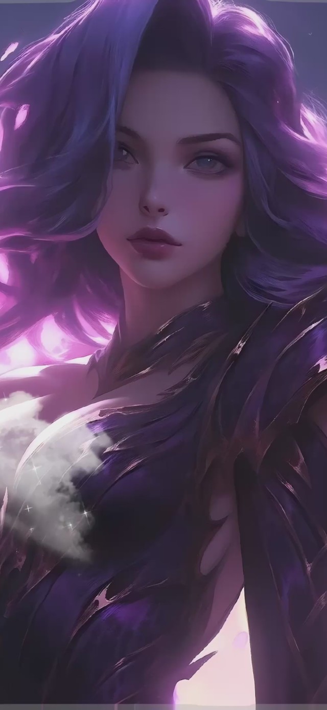 4K,动态，英雄联盟美女卡莎