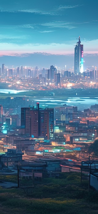 都市夜景