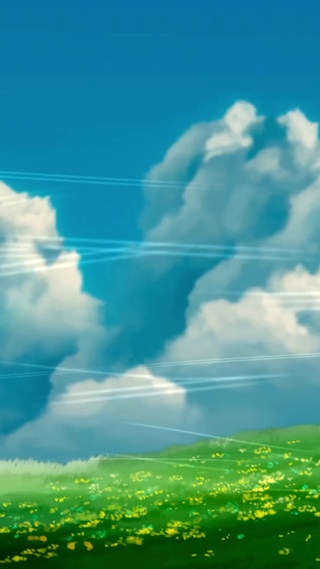 护眼绿色自然风景