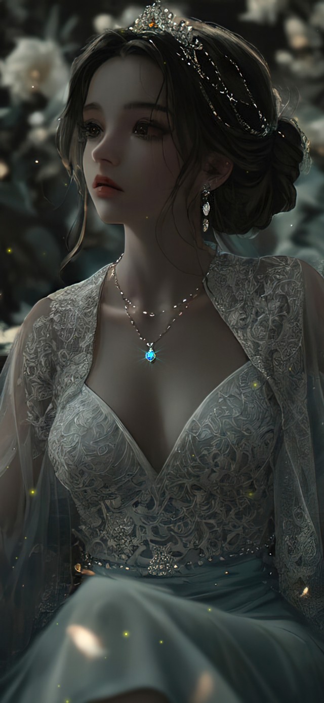 4K唯美清纯古风美女