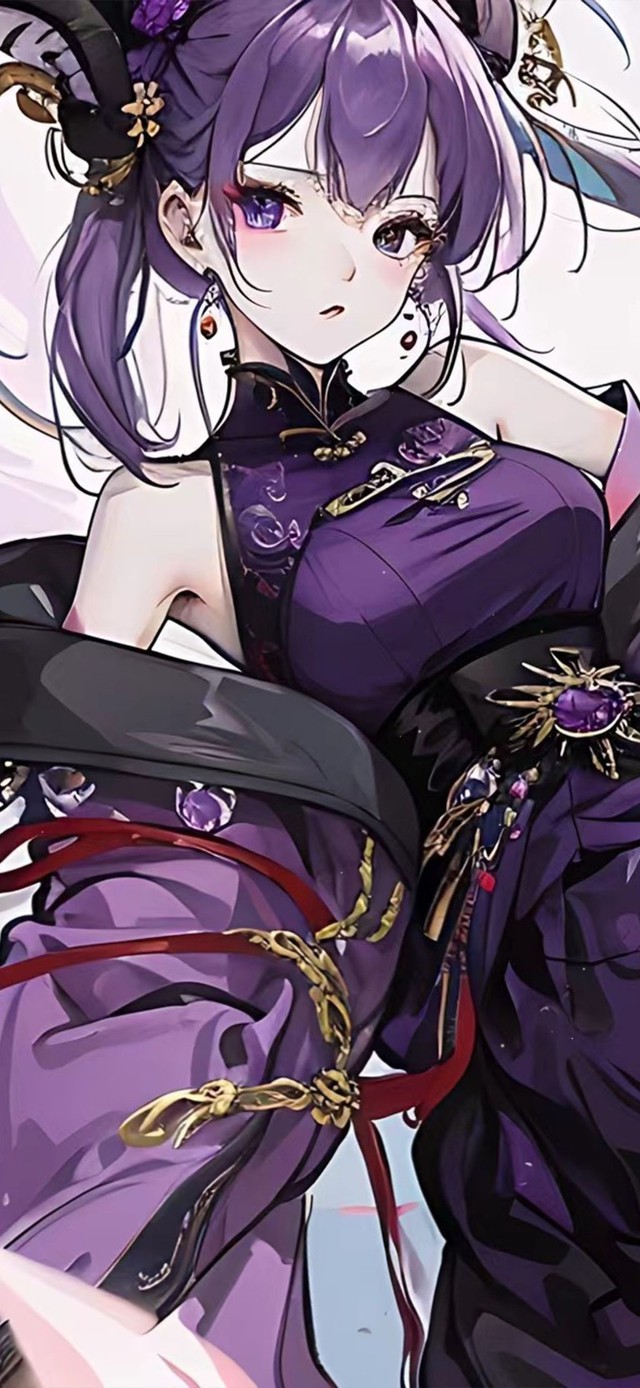 紫衣少女