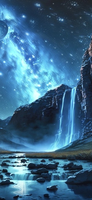 蔚蓝星空