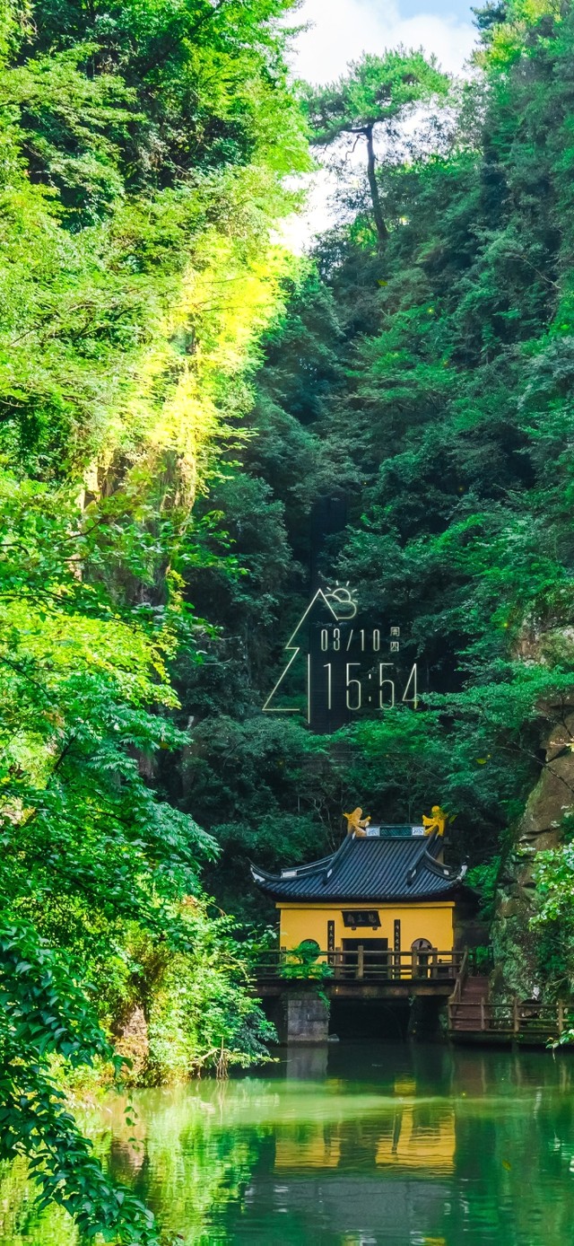 4K护眼青山风景