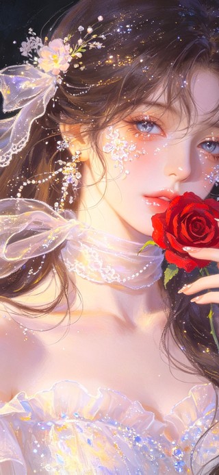 梦幻玫瑰女孩
