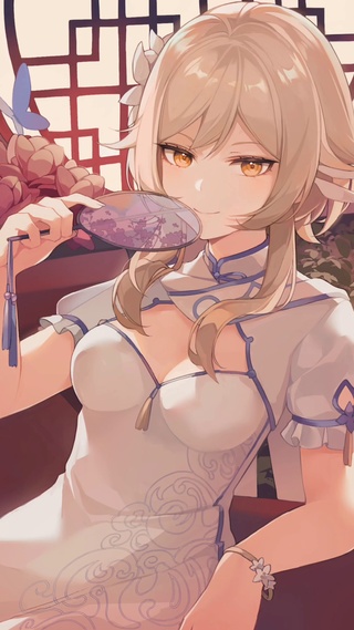 旗袍荧也太好看了叭4k