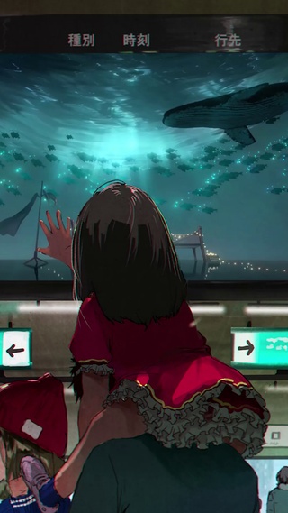 触摸鲸鱼