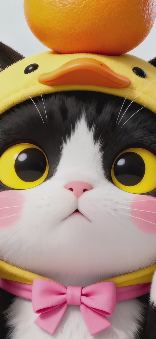 可爱调皮小花猫