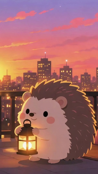 刺猬的黄昏露台