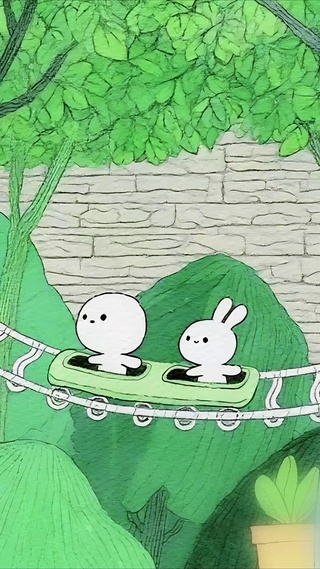 森林轻轨小萌兔