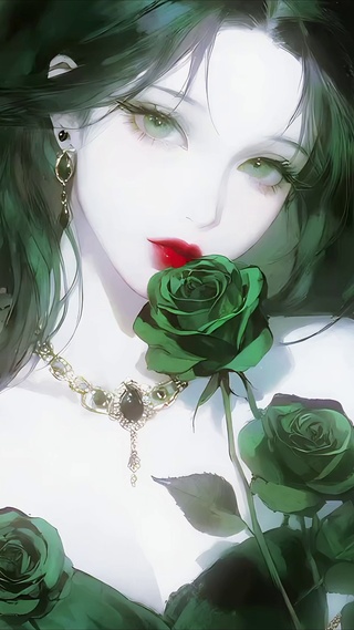 翡翠玫瑰少女