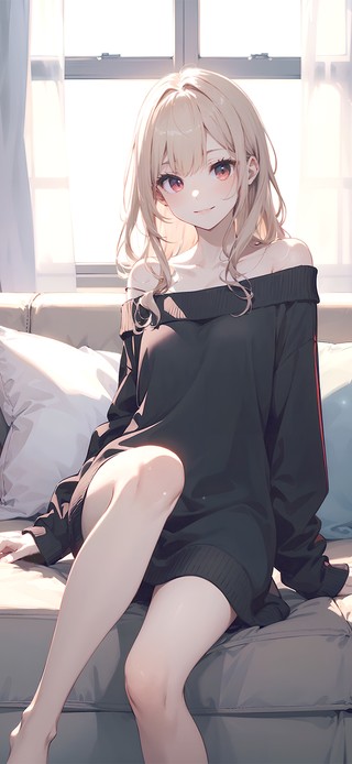 唯美房间少女