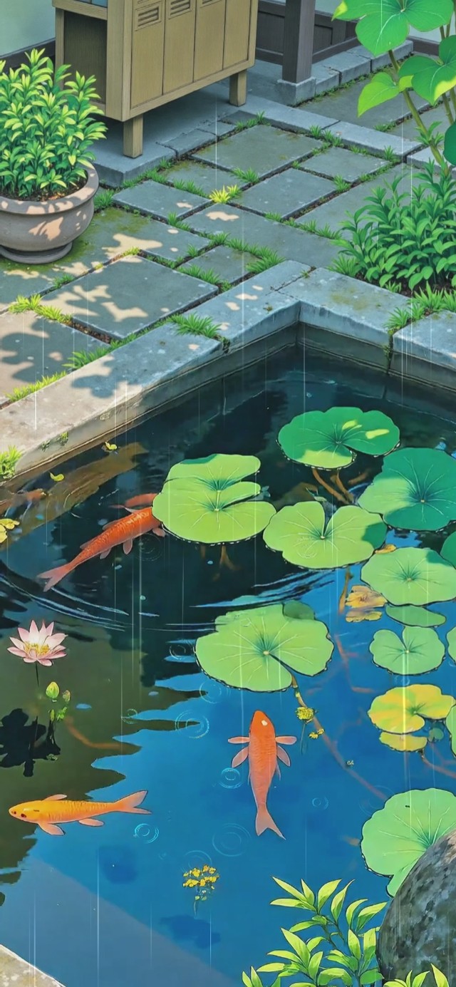 治愈庭院（下雨篇）