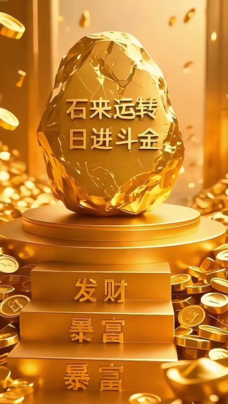 时来运转 日进斗金
