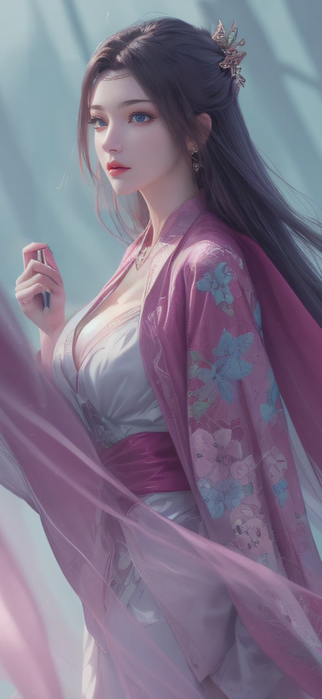 清秀古典汉服国风美女