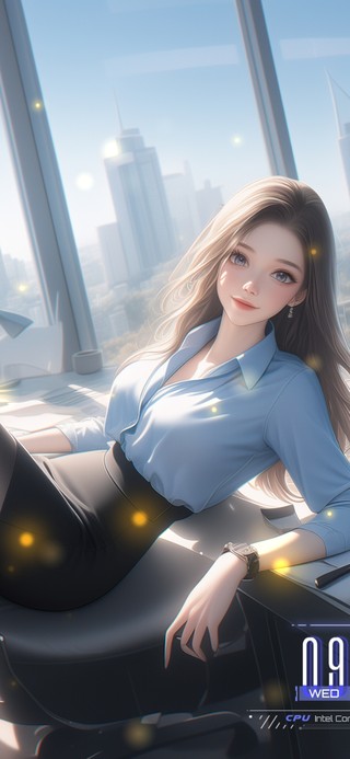 宛若水中莲花轻轻摇曳
