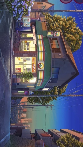 夏日傍晚咖啡店