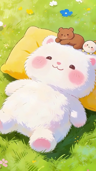 花田可爱小熊