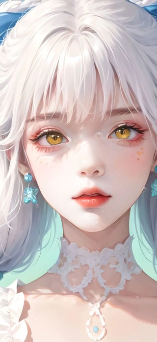可爱泡泡女孩