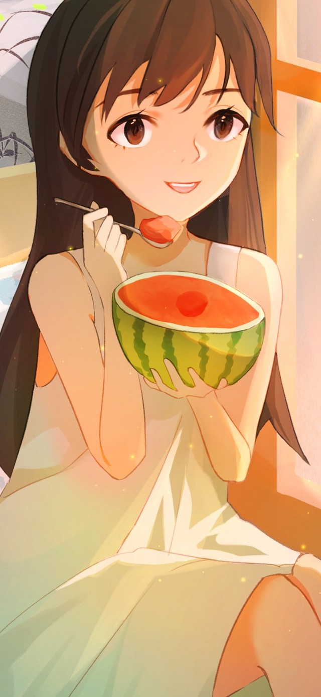 夏天的第一口西瓜