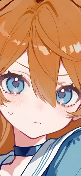 明日香-4k插画大头照