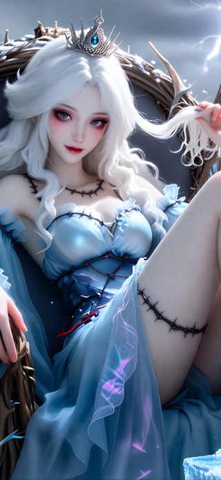 白发冰雪女王