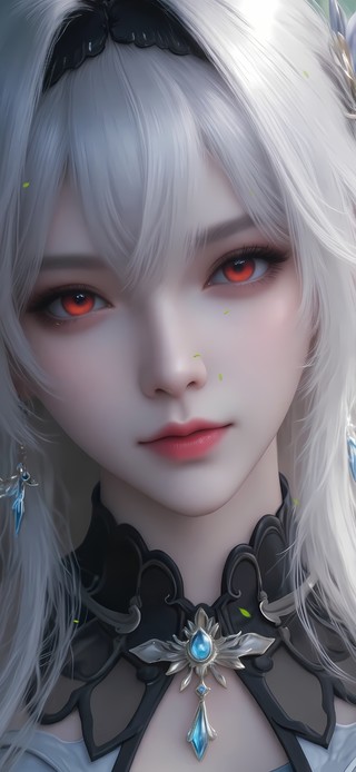 竹林中女孩