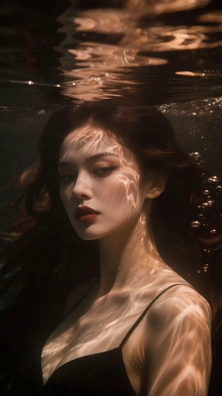 梦幻光影唯美御姐
