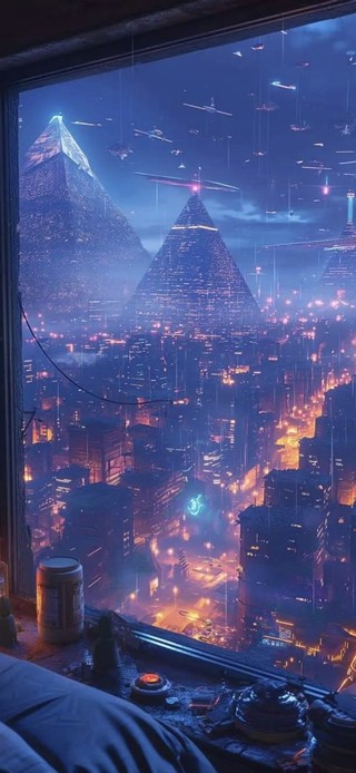 雨夜-赛博朋克