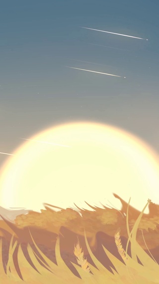 夕阳
