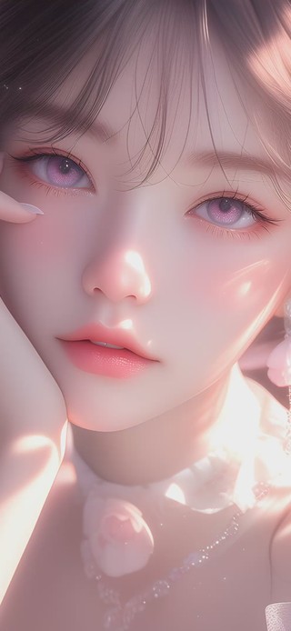 【原创】唯美小清新粉色系美女